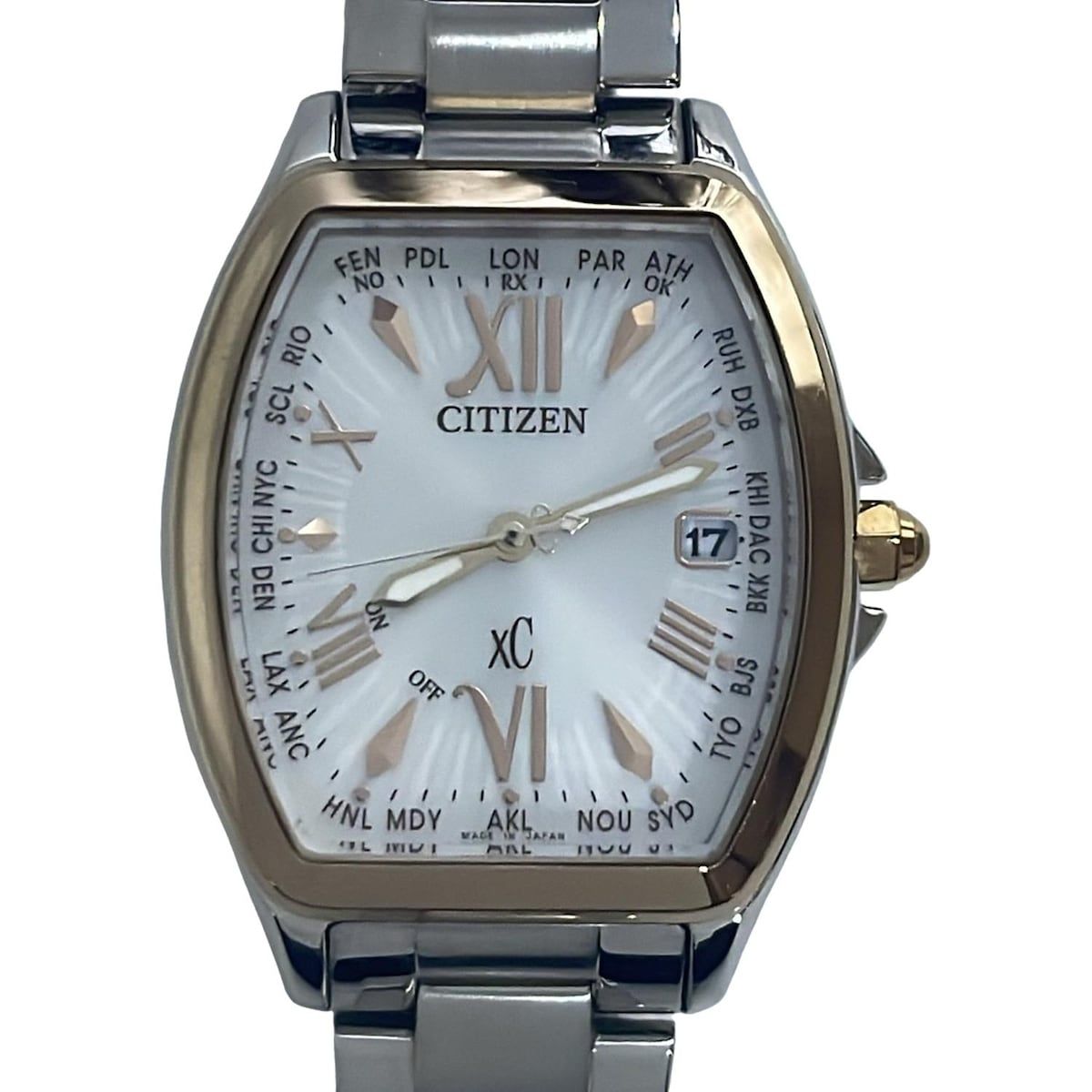 CITIZEN シチズン 腕時計 XC クロスシー H240-T022025 レディース シルバー