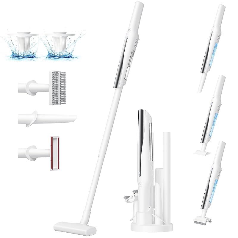 掃除機 コードレス 【2025革新モデル】 軽量 33Kpa強力吸引【収納