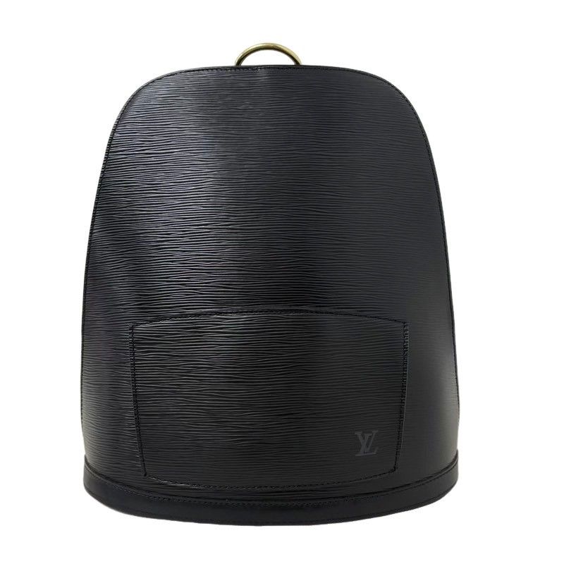 LOUIS VUITTON ルイヴィトン エピ ゴブラン バックパック M52292 ブラック レザー レディース 22510K799