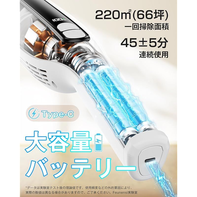 掃除機 コードレス Bivark 28000pa超強力吸引【2025業界初!na 掃除機
