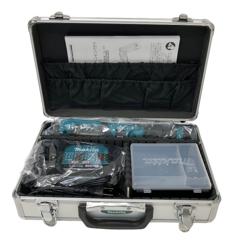 makita マキタ 充電式ペンインパクトドライバ TD022DSHX マキタブルー バッテリ BL0715×2 充電器DC07SB 22510K803