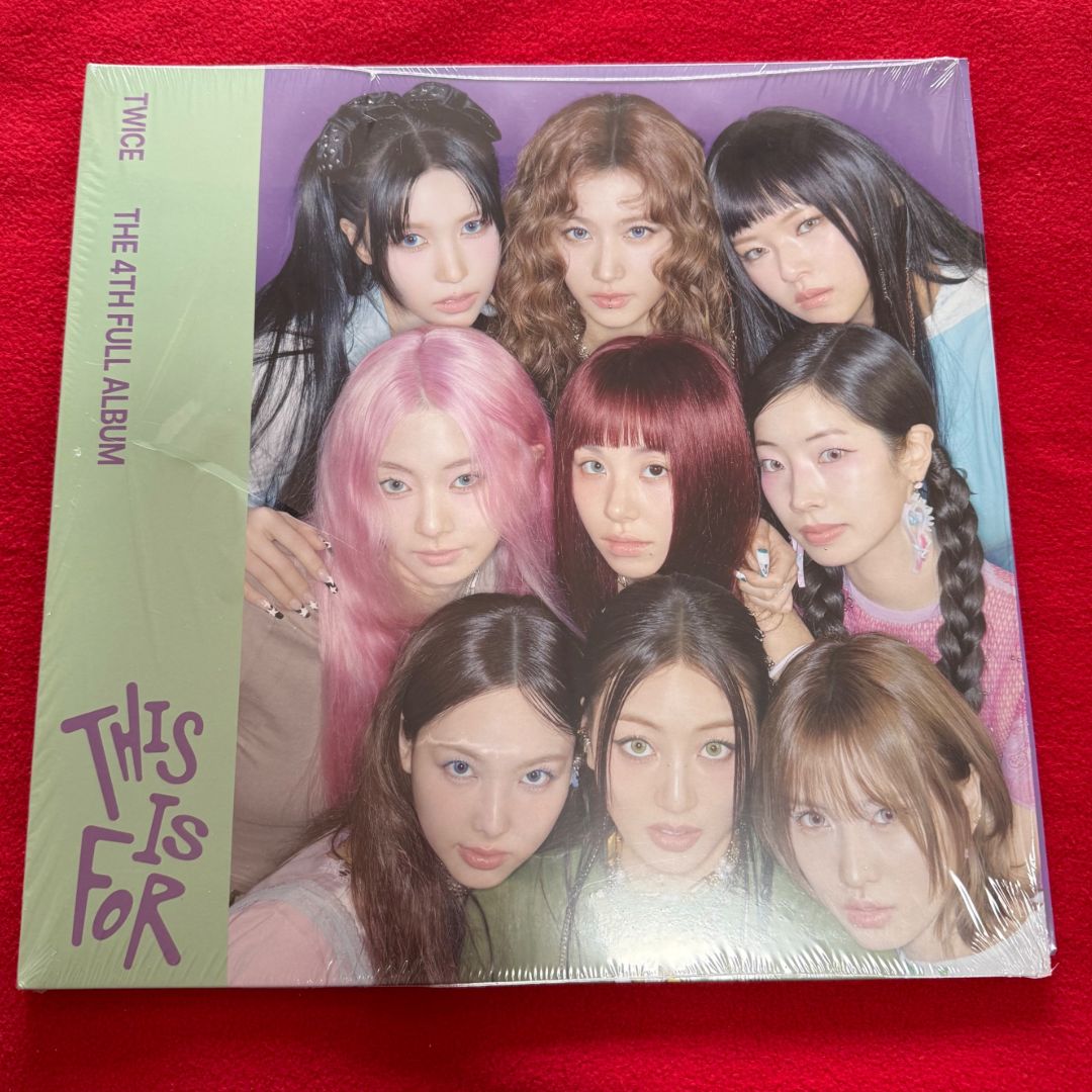 Twice THIS IS FOR US レコード HONEYDEW GLITTER VINYL アメリカ レコード