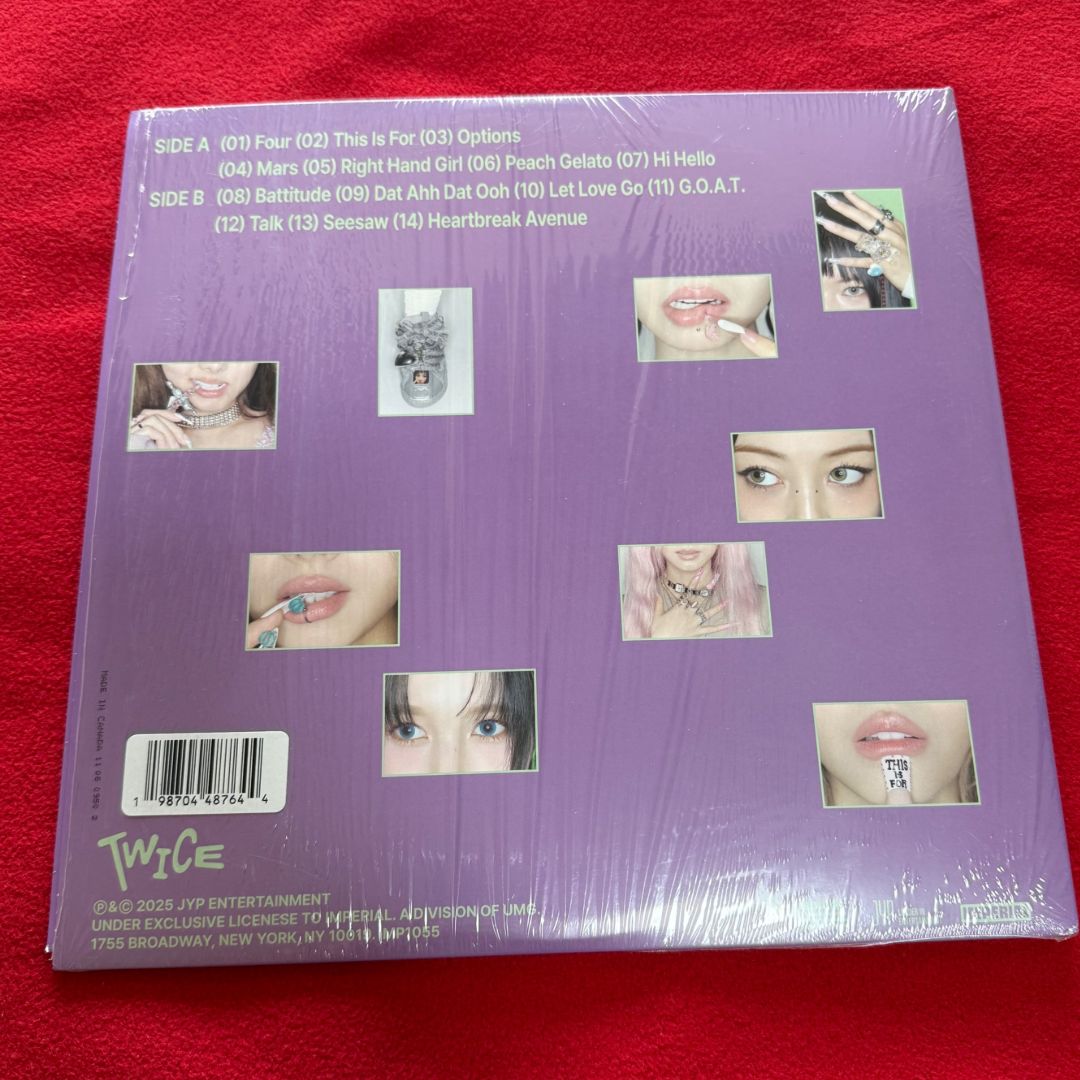 Twice THIS IS FOR US限定レコード HONEYDEW GLITTER VINYL アメリカ