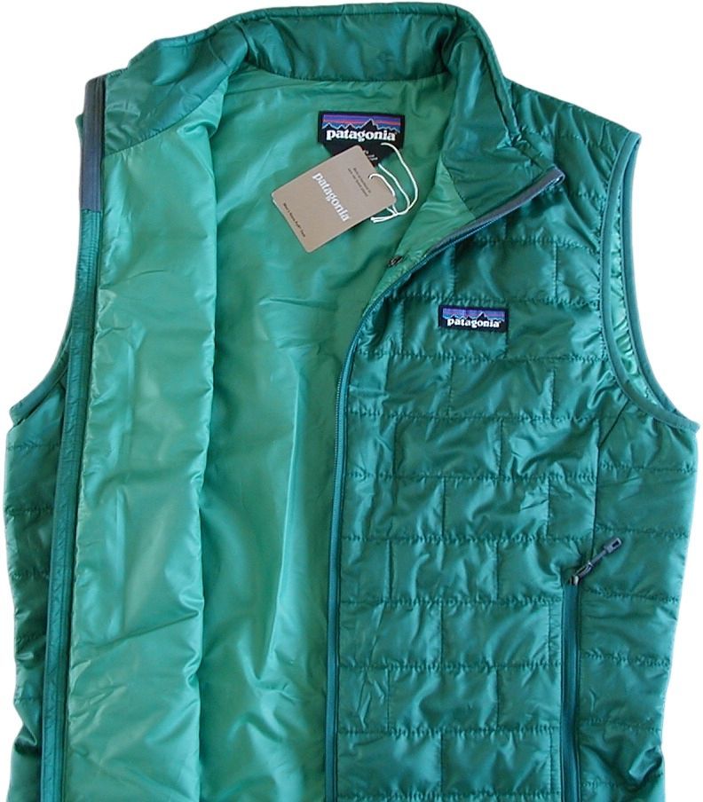 S パタゴニア Ｍ’s ナノ パフ ベスト Patagonia Conifer Green CIFG