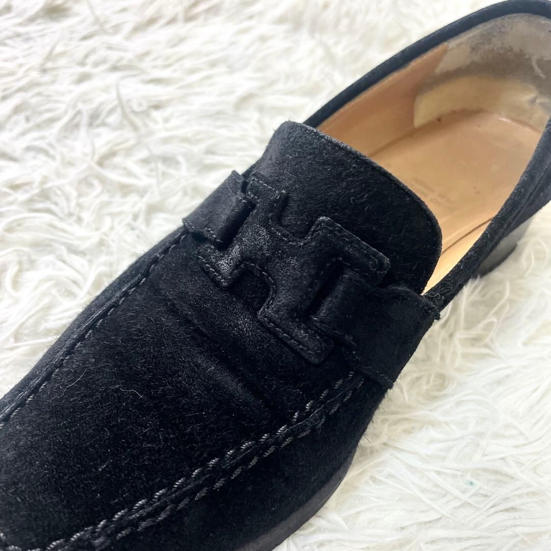 ローファー スエード