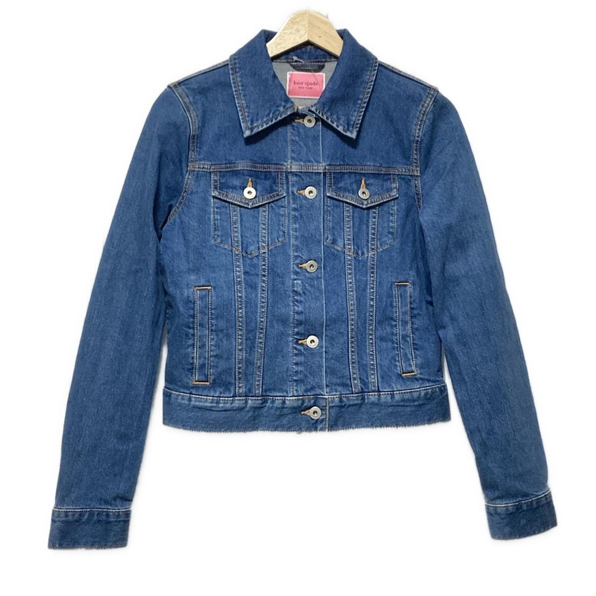 Kate spade ケイトスペード Gジャン サイズXS レディース - ブルー 長袖 春 秋