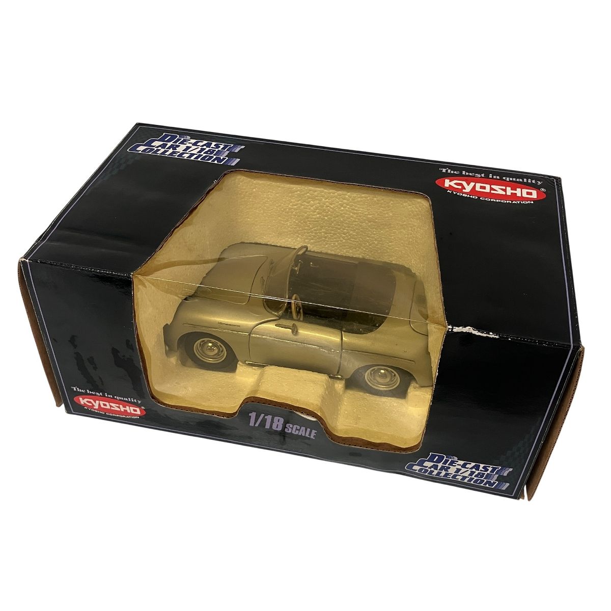 KYOSHO PORSCHE 356A 1600 SPEEDSTER ポルシェ スピードスター 京商 ダイキャストカー 1 18 No.7007 9800 F10571053