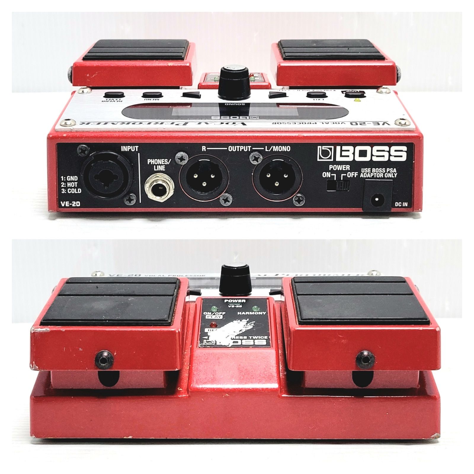 ボーカルエフェクター BOSS VE-20 美品】BOSS VE20 ボーカル