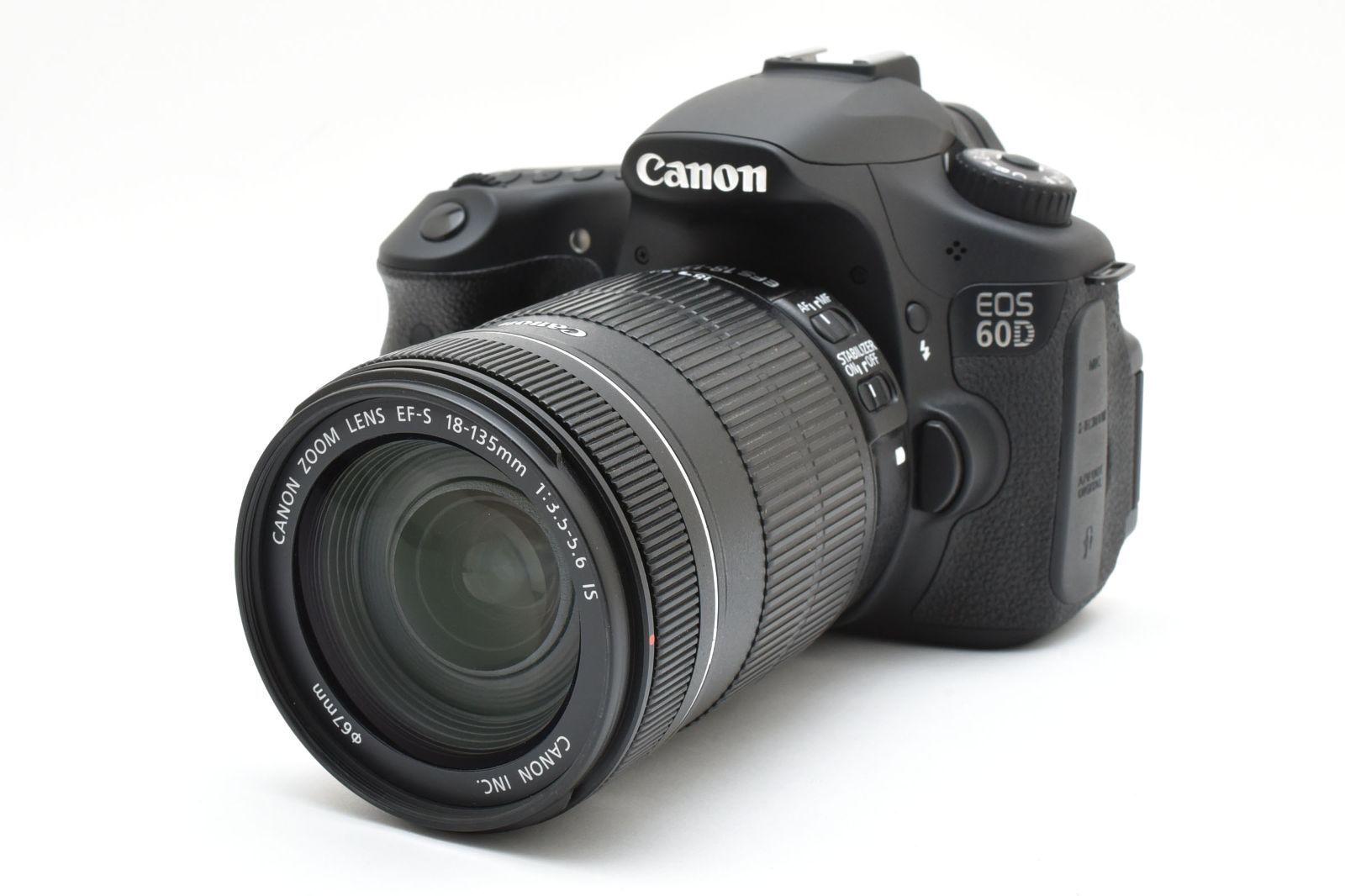 安心の Canon EOS 60 D EF S 18 135 mm IS レンズキット 充実の 完備 にも の一眼レフカメラ