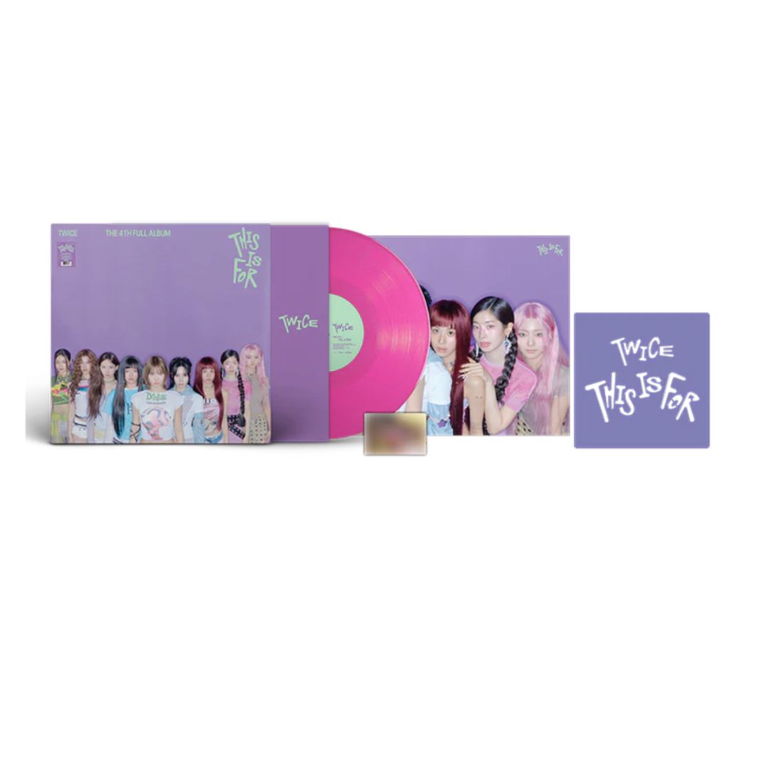 Twice THIS IS FOR US レコード DRAGONFRUIT GLITTER VINYL アメリカ インディーズ レコード その他 