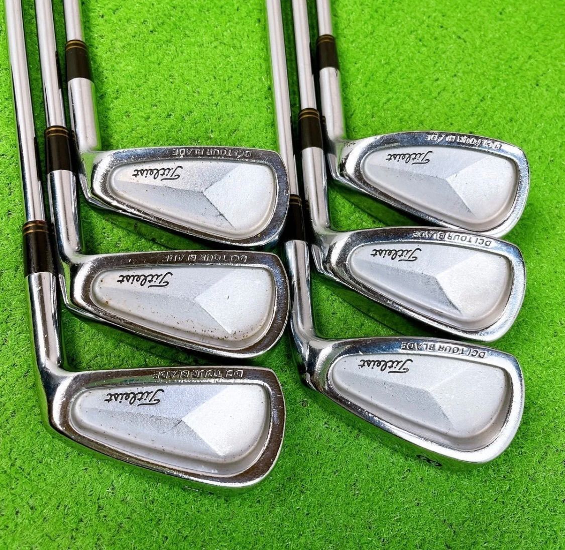 タイトリスト DCI TOUR BLADE アイアンセット 5-P 右打ち 6本 メンズ Titleist PRECISION RIFLE