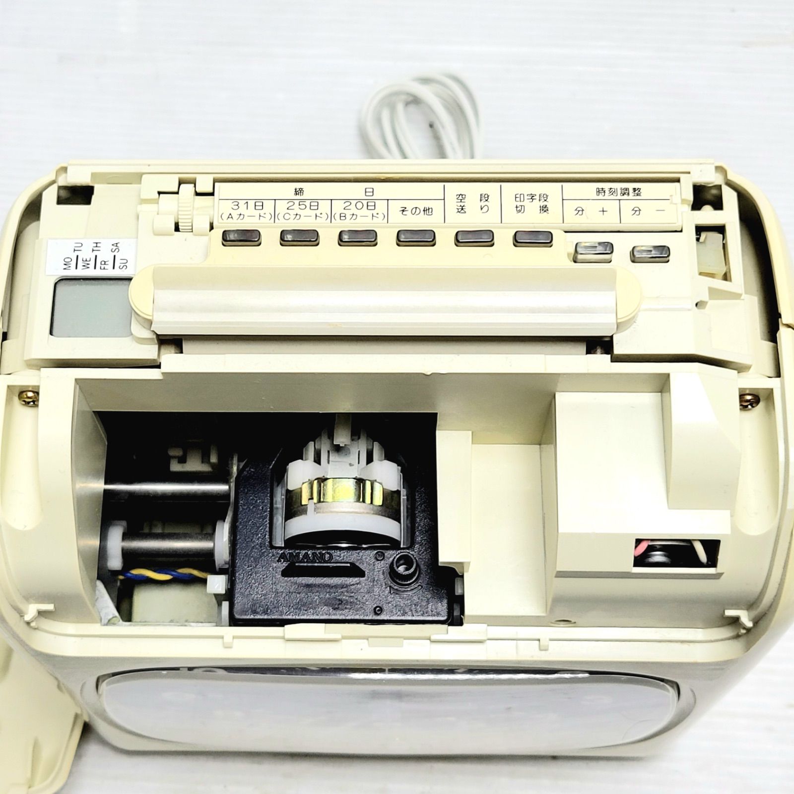 AMANO アマノ タイムレコーダー BX2000 MARWIL-DEMENAGEMENTS_CH