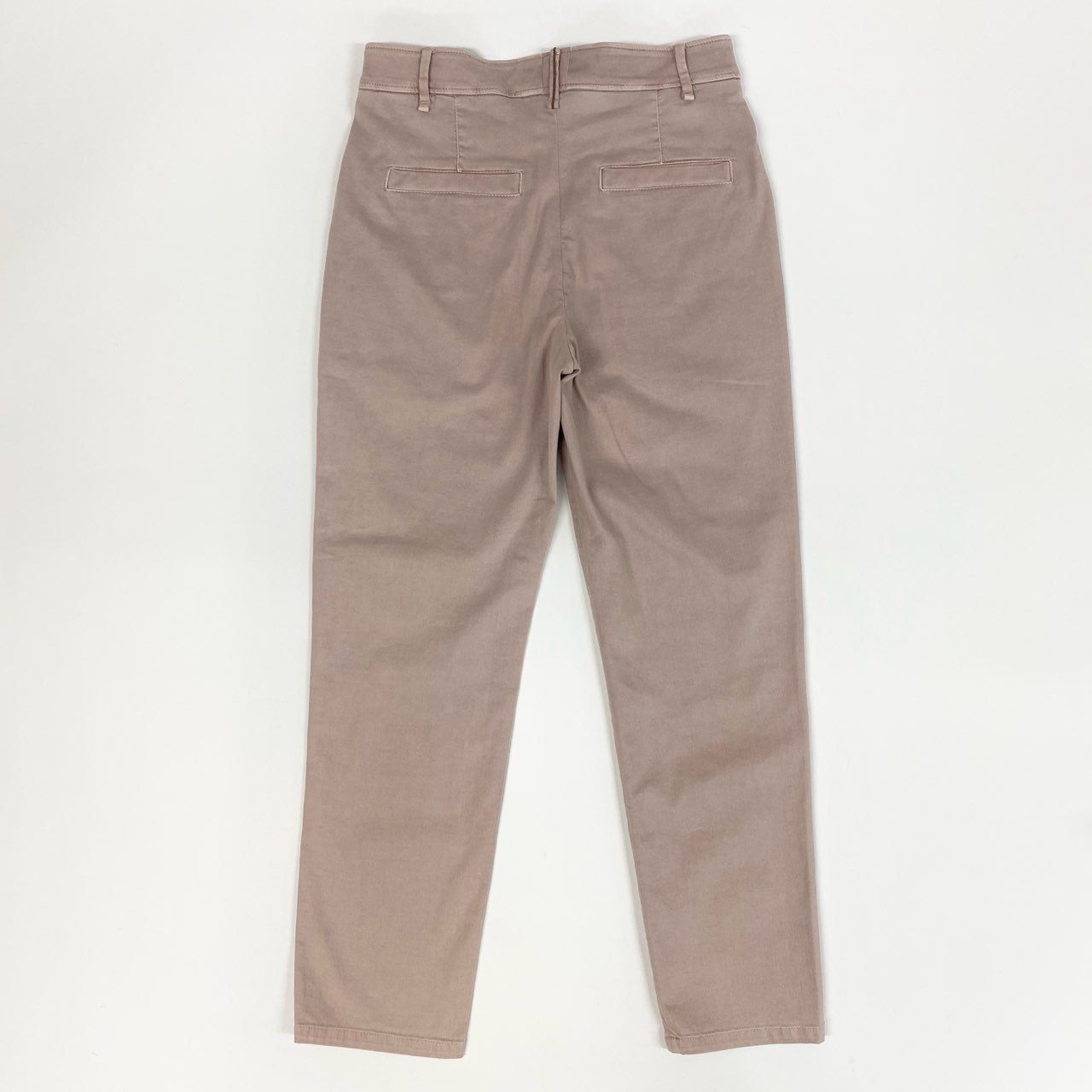 31k2 BRUNELLO CUCINELLI ブルネロクチネリ イタリア製 ビーズデザイン 2タックパンツ ボトムス 40 ピンク コットン レディースo07t