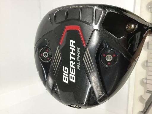 キャロウェイ BIG BERTHA ALPHA 816 9° ドライバー DR 特注シャフト フレックスS メンズ 男性用 右利き 右用 Cランク ゴルフクラブ