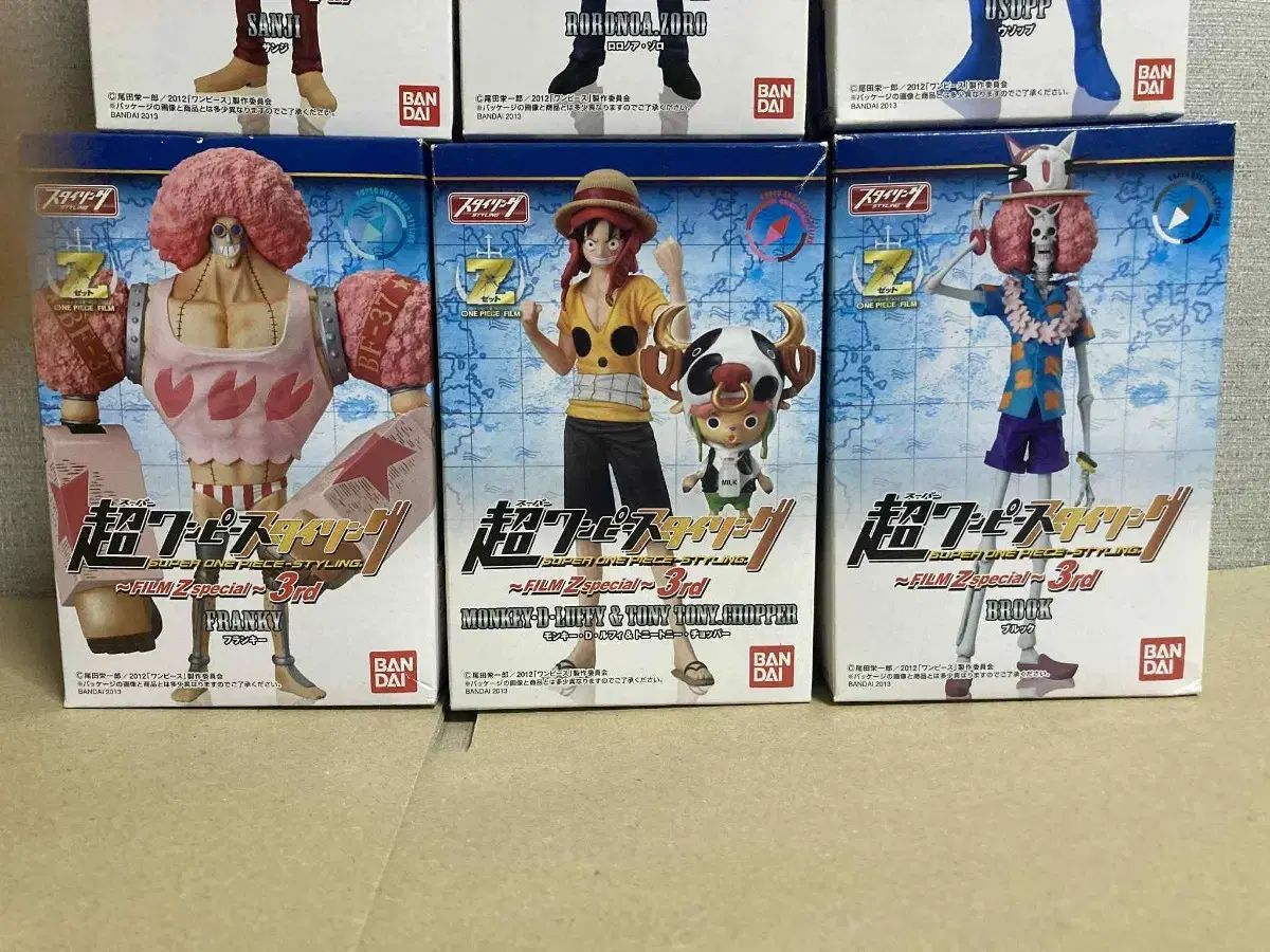 バンダイ ONE PIECE スタイリング フィルムZ フィギュア セット