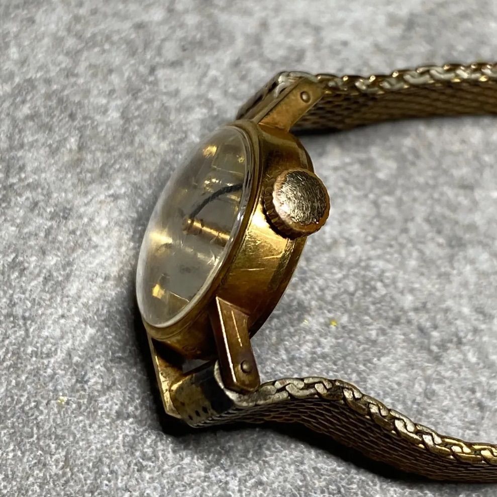 18k/750 OMEGA オメガ Geneve ジュネーブ レディース 手巻き 腕時計