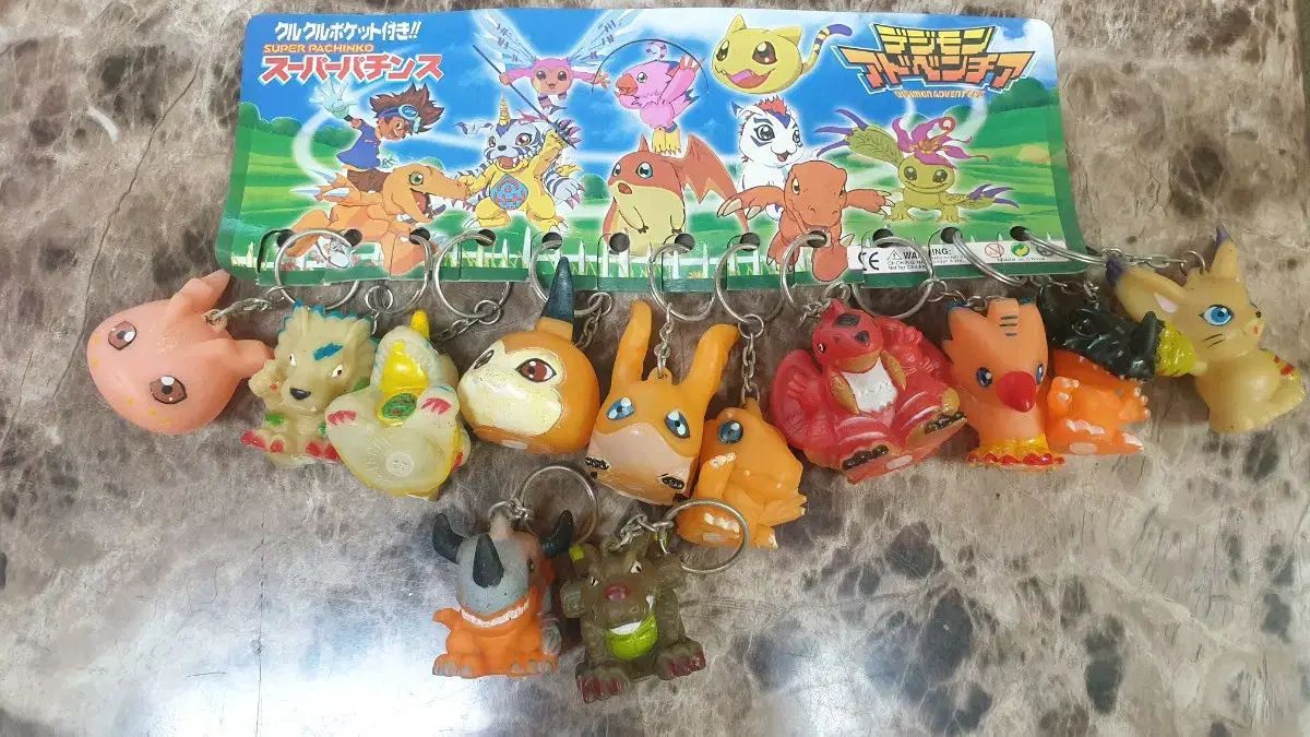 デジタルモンスター アドベンチャー キャラクター キーホルダー セット