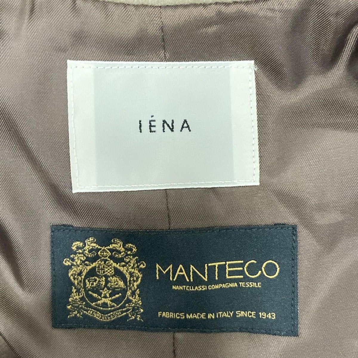 IENA(イエナ) コート サイズ38 M レディース - グレーベージュ 長袖/冬