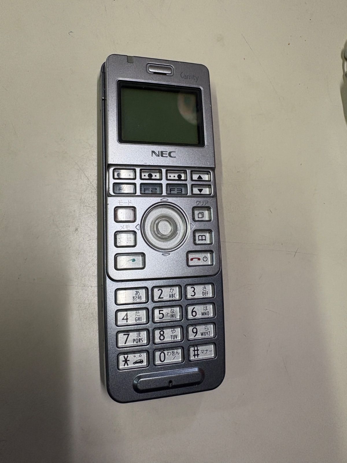 希少　美品　NEC　Carrity　ビジネスコードレス電話機　PHS端末