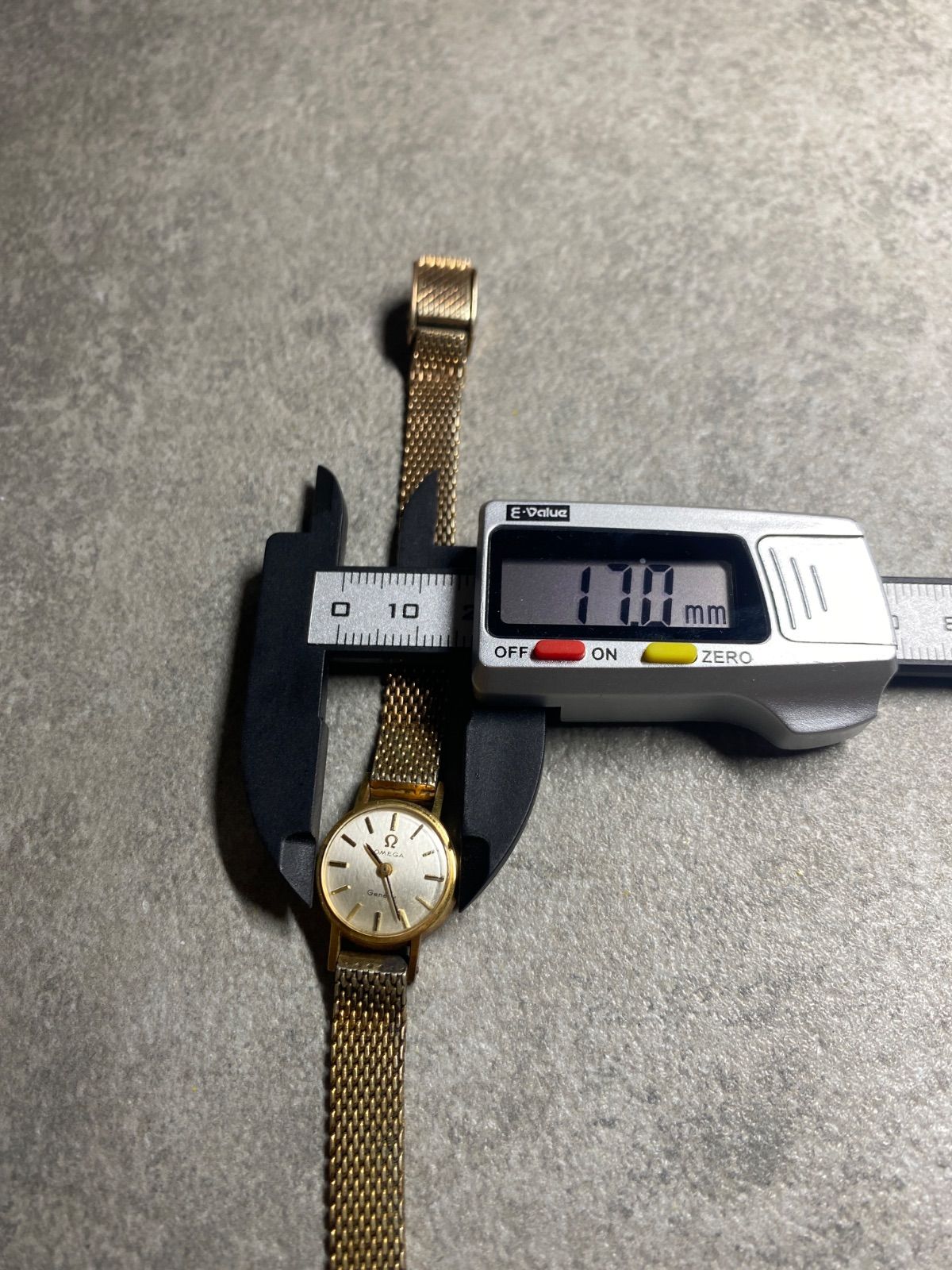 18k/750 OMEGA オメガ Geneve ジュネーブ レディース 手巻き 腕時計