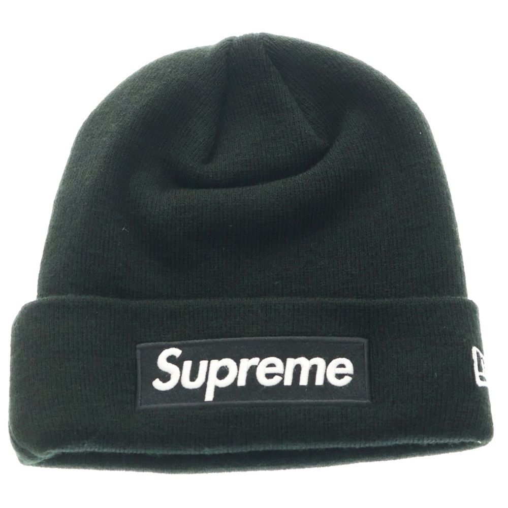 SUPREME シュプリーム 24AW×New Era Box Logo Beanie ニューエラ ボックスロゴ ビーニー ニットキャップ ブラック
