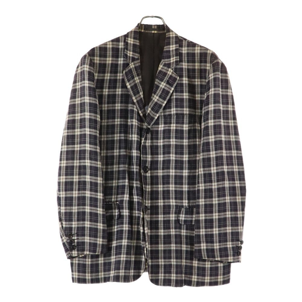 COMME des GARCONS HOMME (コムデギャルソンオム) 90s チェック ヘンプ 