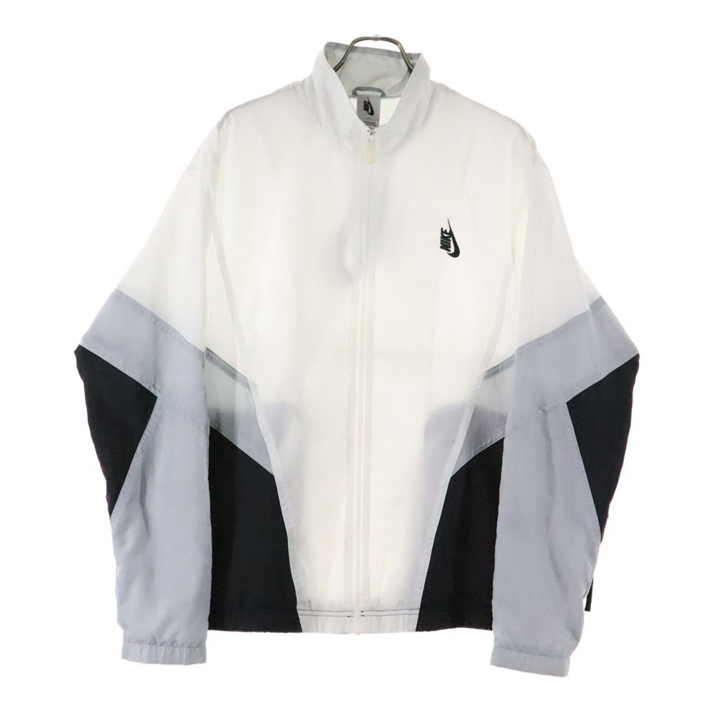 NIKE LAB ナイキラボ HERITAGE TRACK SUIT ロゴエンブロイダリー ヘリテージ トラックスーツ ナイロンジャケット パンツ セットアップ ホワイト ブラック 914240-011