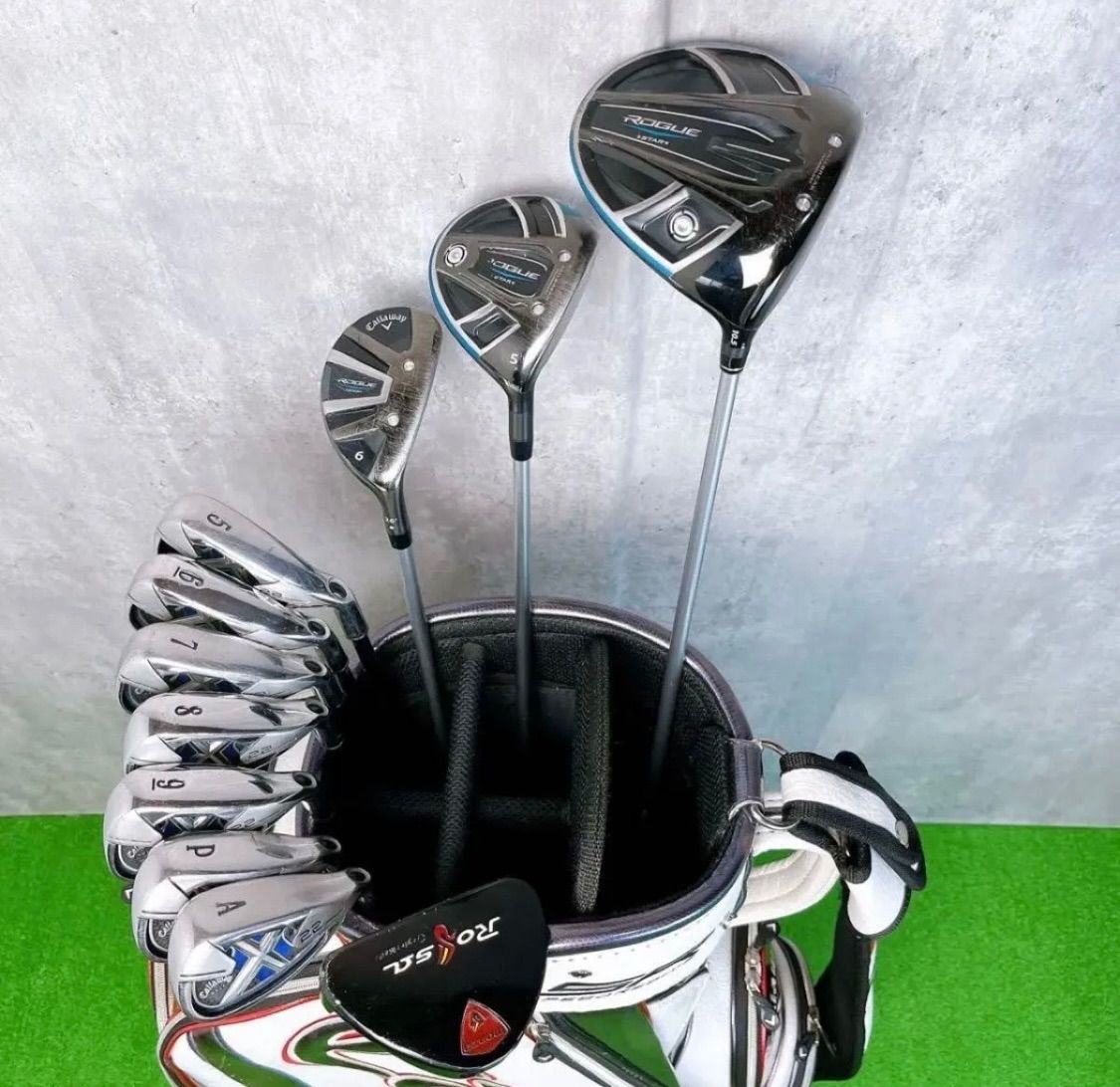 クラブのみ ゼクシオ 9代目 ゴルフクラブ メンズセット FLEX R 13本