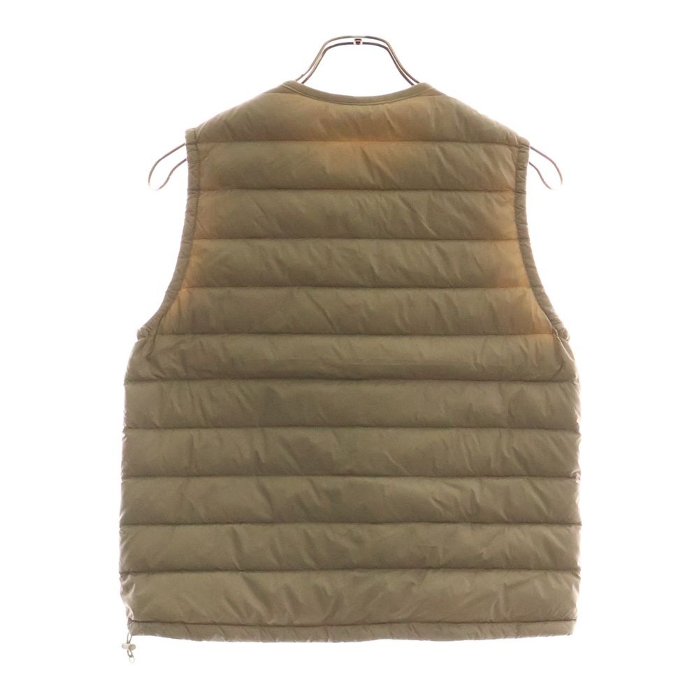 DANTON ダントン Inner Down Vest ロゴワッペン インナー ダウン ベスト ベージュ レディース 18A‐KW‐001