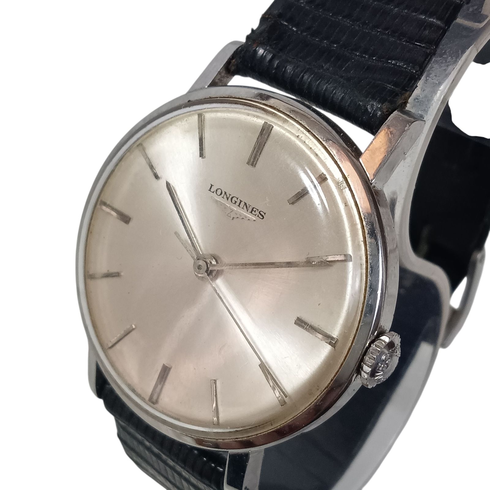 不動 1102 3 ロンジン Ref 8901 1 30 LS メンズ腕時計 手巻き 尾錠