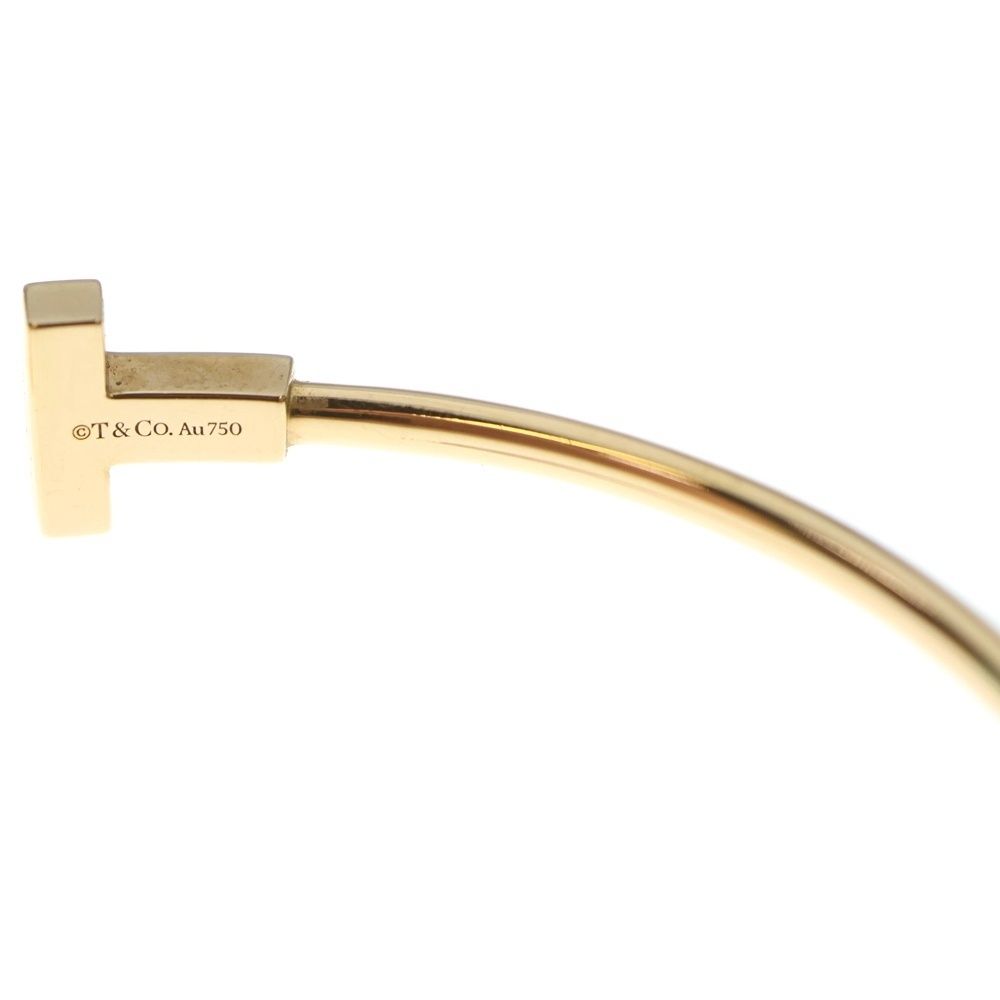 TIFFANY - Co. ティファニー Tワイヤー ブレスレット ピンクゴールド Au750PG バングル ジュエリー FORTGASGNV_COM_BR