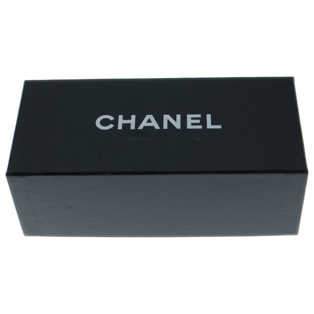  CHANEL シャネル ココマーク リボン ウェリントンフレーム レンズ サングラス メガネ 眼鏡 アイウェア ブラック ホワイト 5170 A その他 メンズ