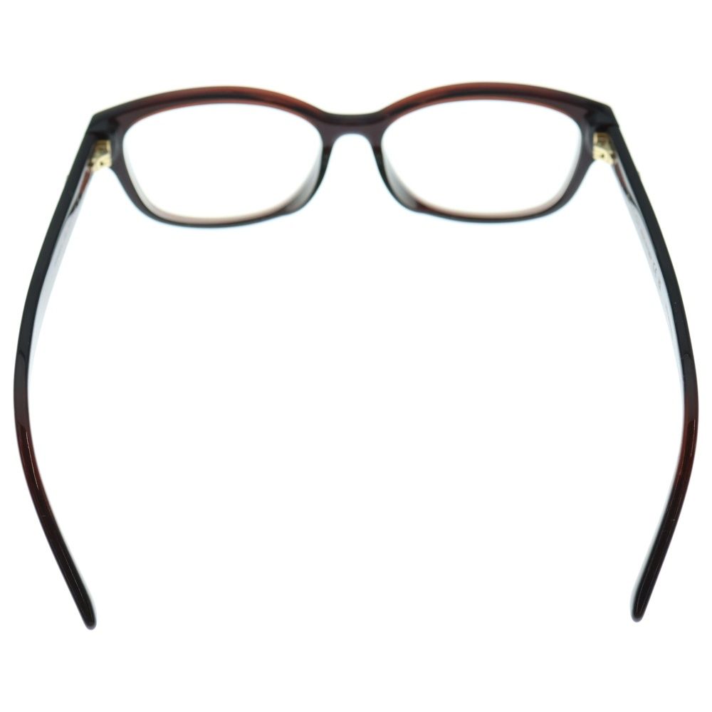 GUCCI グッチ ラウンディッシュシェイプ アジアンフィット GGテンプル サングラス メガネ 眼鏡 ブラウン 度入り