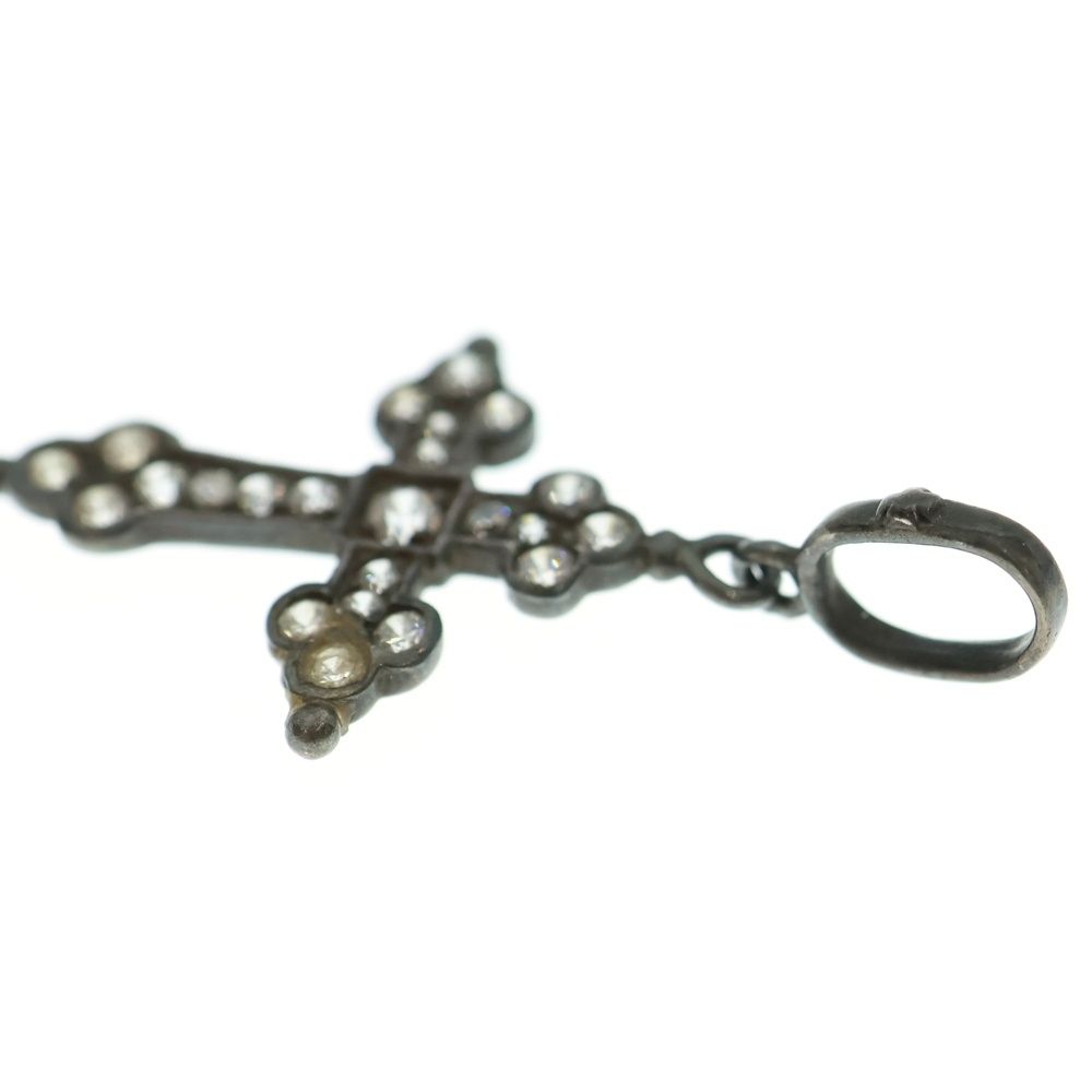  Loree Rodkin ローリーロドキン ゴシッククロス クロスモチーフジルコニアネックレストップ シルバー その他 アクセサリー