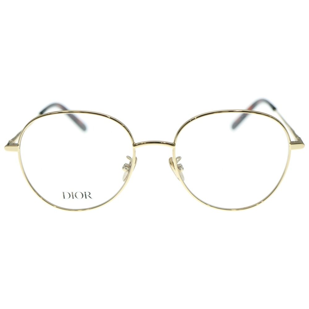 Christian Dior クリスチャンディオール Mini CD O R3U B500 ミニシディー オーバル型眼鏡 アイウェア ゴールド TF41005648 52 18 140 レディース