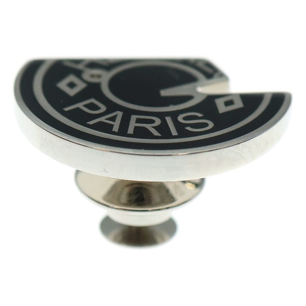 HERMES (エルメス) カルーゼル ブローチ ピンバッジ ブラック ノワール