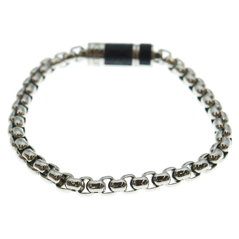 LOUIS VUITTON ルイヴィトン モノグラム チェーン ブレスレット エクリプス M63107 シルバー