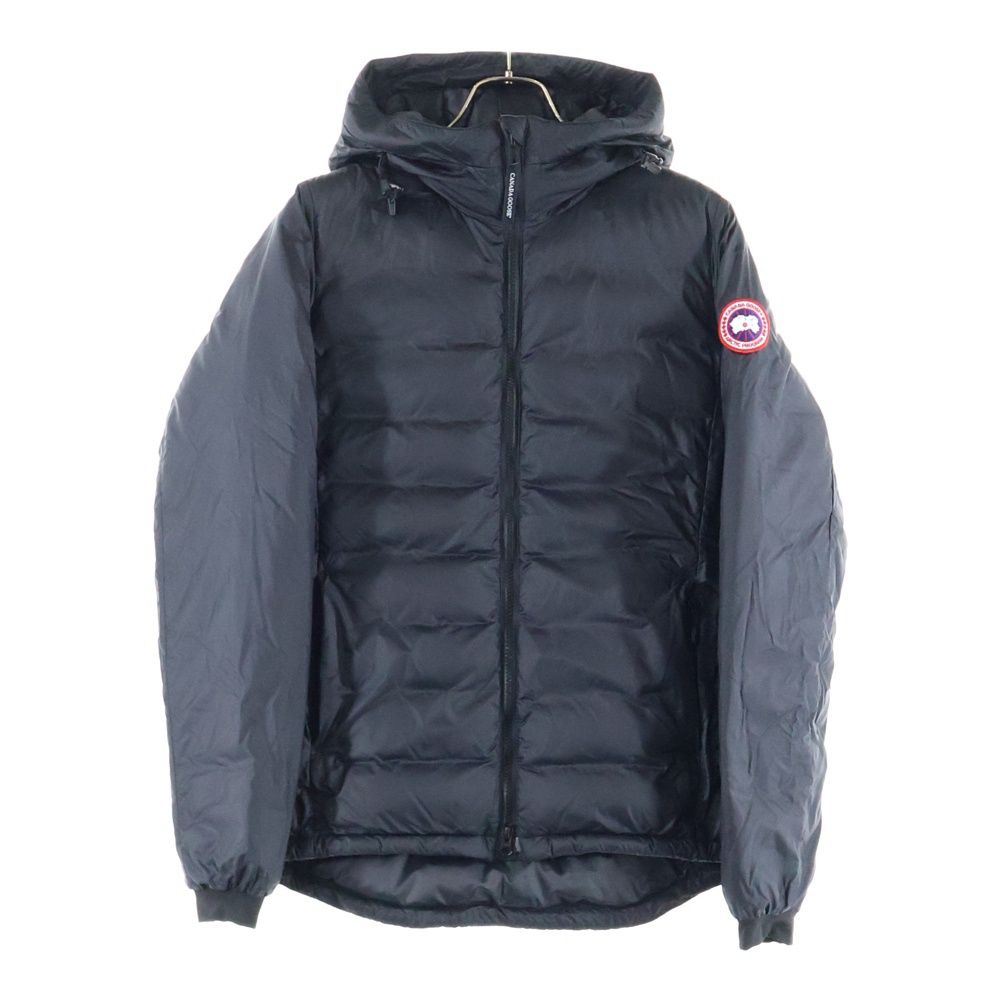 CANADA GOOSE カナダグース CAMP HOODY JACKET キャンプ フーディー ジップアップ ダウンジャケット ブラック レディース 5078L