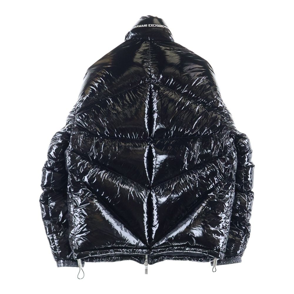 Armani Exchange アルマーニ エクスチェンジ Regular Fit Inflatable Coat レギュラー フィット インフレータブル コート ダウンジャケット アウター ブラック