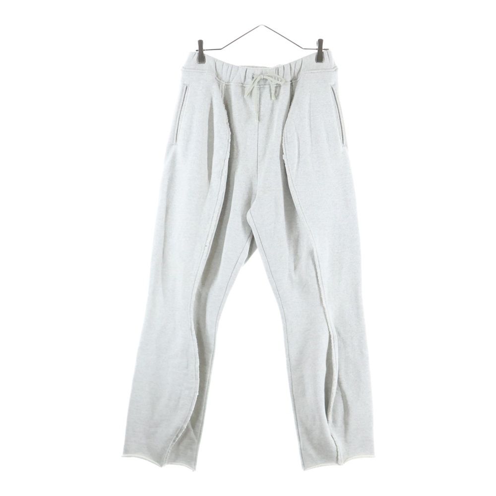RANDY ランディ 25SS MUSCLEPANTS マッスルパンツ センタープリーツ スウェット ボトムス グレー SS25-RPT04