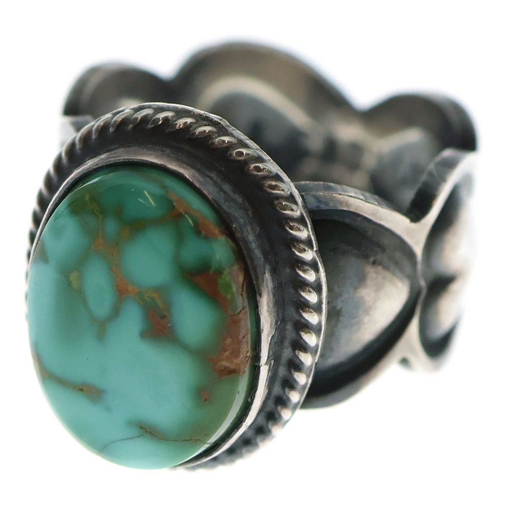 インディアンジュエリー ハートスタンプリング D.Cadman Darrell