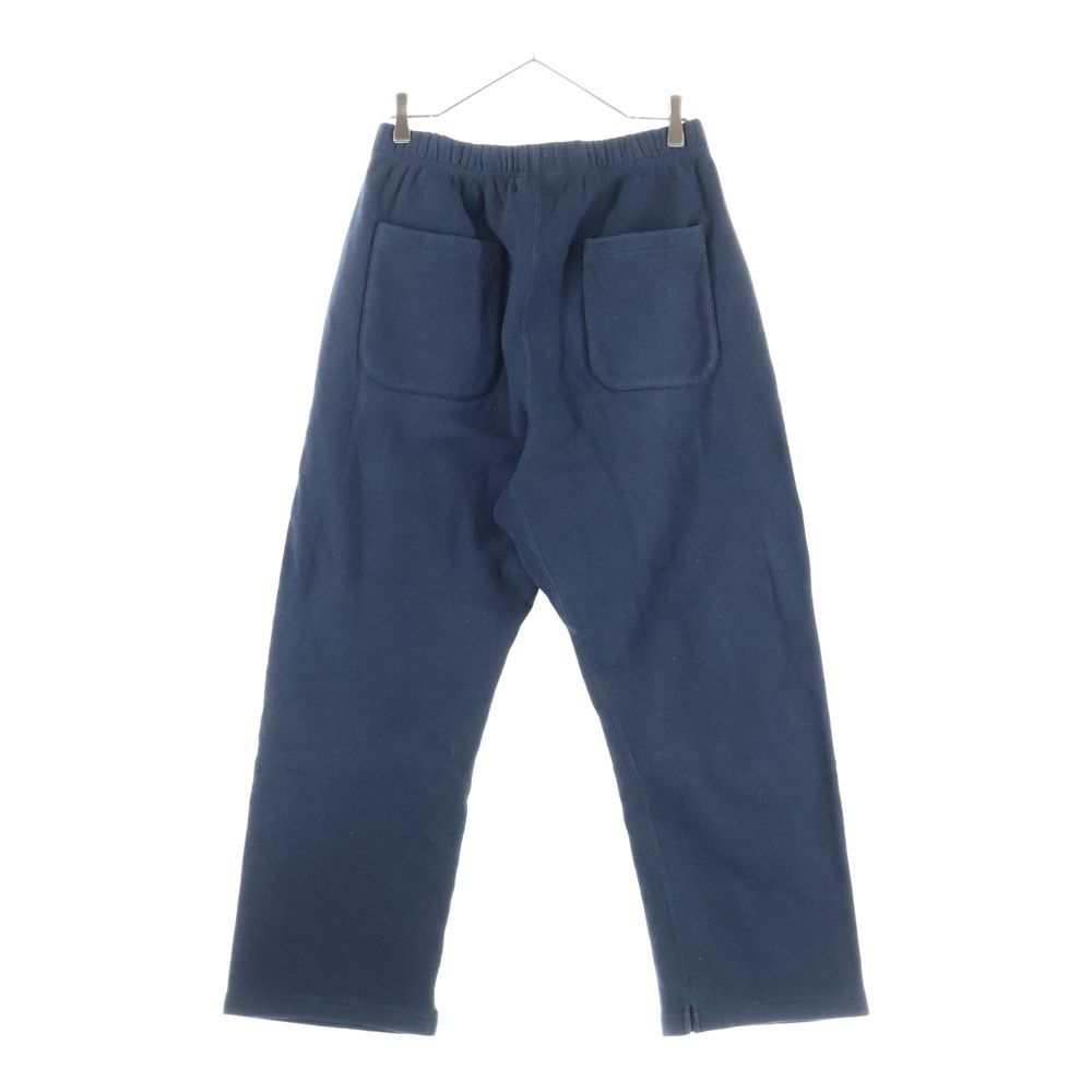 チャンピオン REVERSE WEAVE リバースウィーブ ワンポイントロゴ刺繍 ワイドスウェットパンツ ブラック C 8 A 214