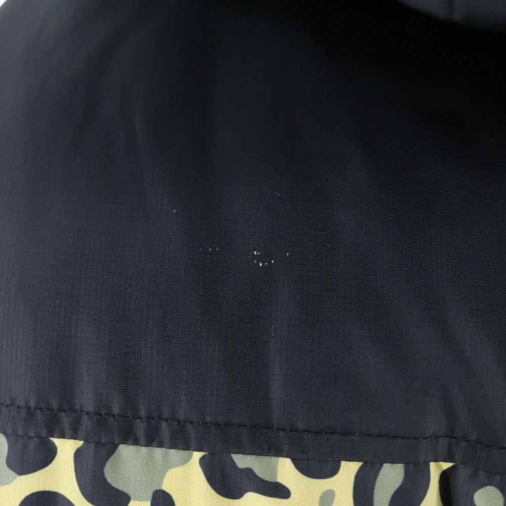 RVCA ルーカ クルーシャル パファー ジャケット 中綿 レオパード フィーディ BC042778 イエロー KANDAIZUMI_COM