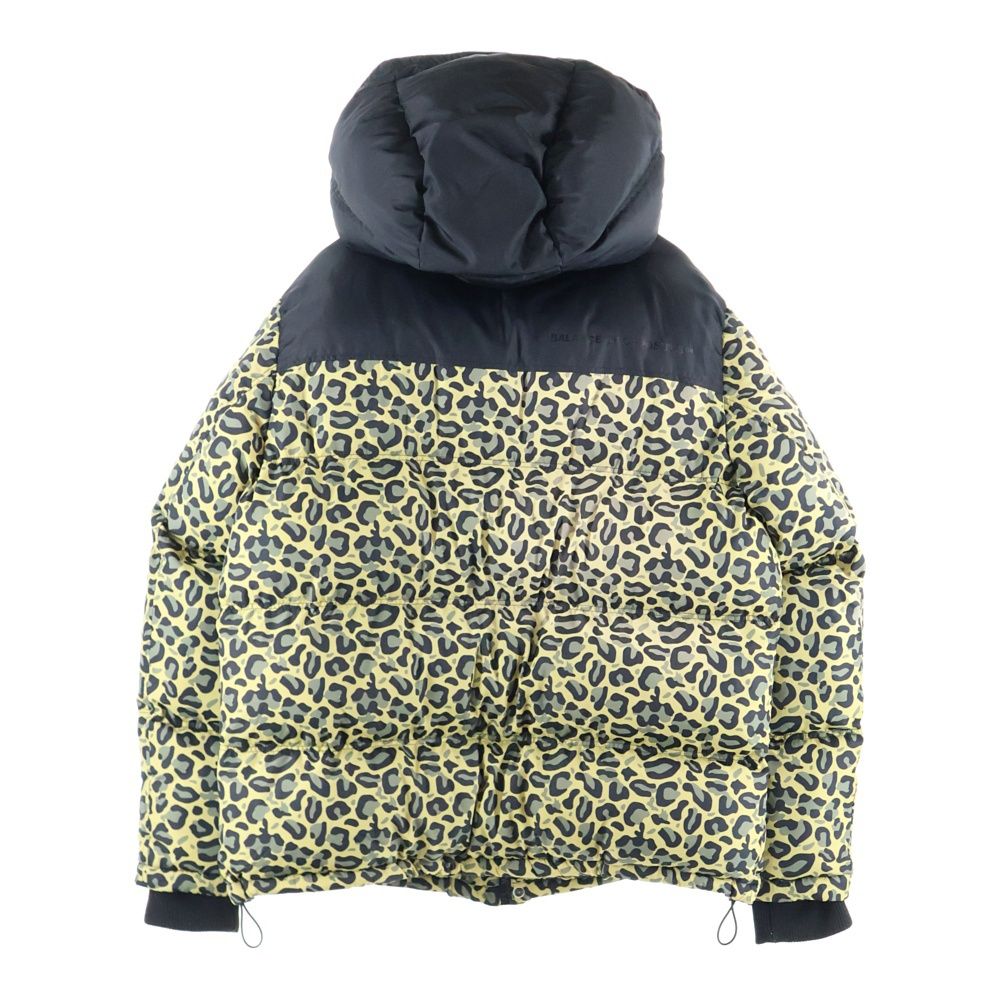 RVCA ルーカ クルーシャル パファー ジャケット 中綿 レオパード フィーディ BC042778 イエロー