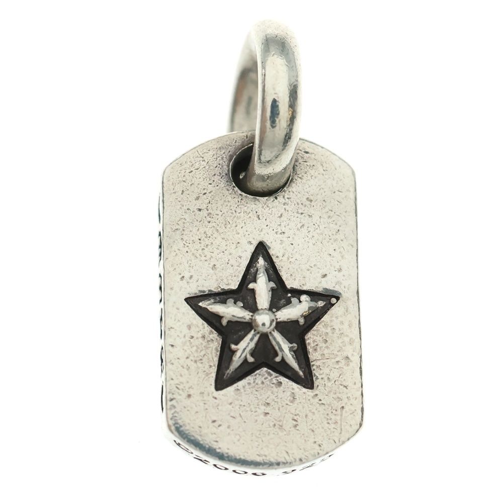 CHROME HEARTS クロムハーツ DT TNY STAR タイニードッグタグ スター ペンダントトップ シルバー BCA255