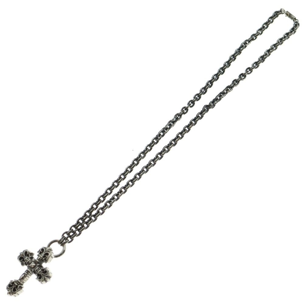 CHROME HEARTS (クロムハーツ) FILIG CROSS XS W PAPER CHAIN