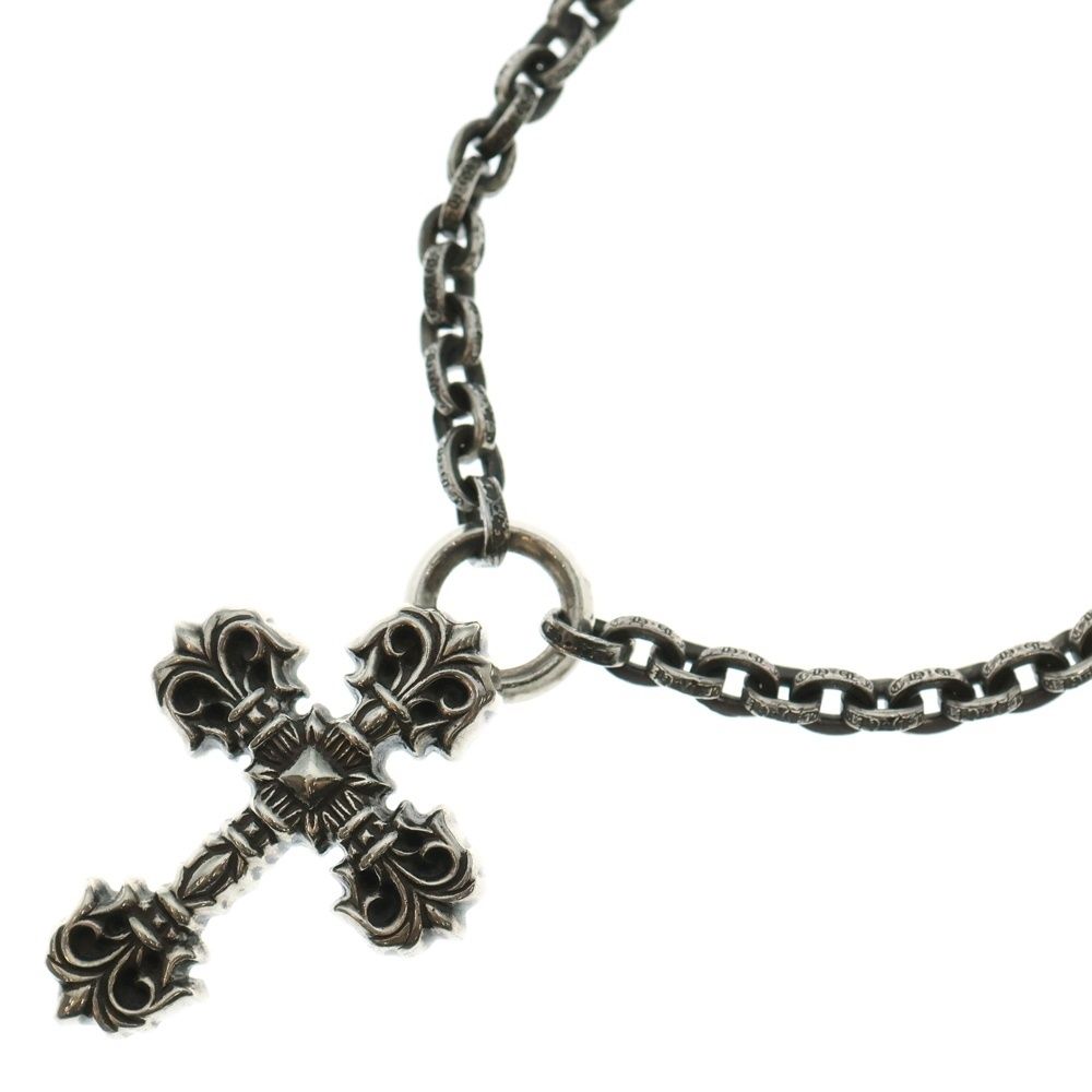 CHROME HEARTS (クロムハーツ) FILIG CROSS XS W PAPER CHAIN