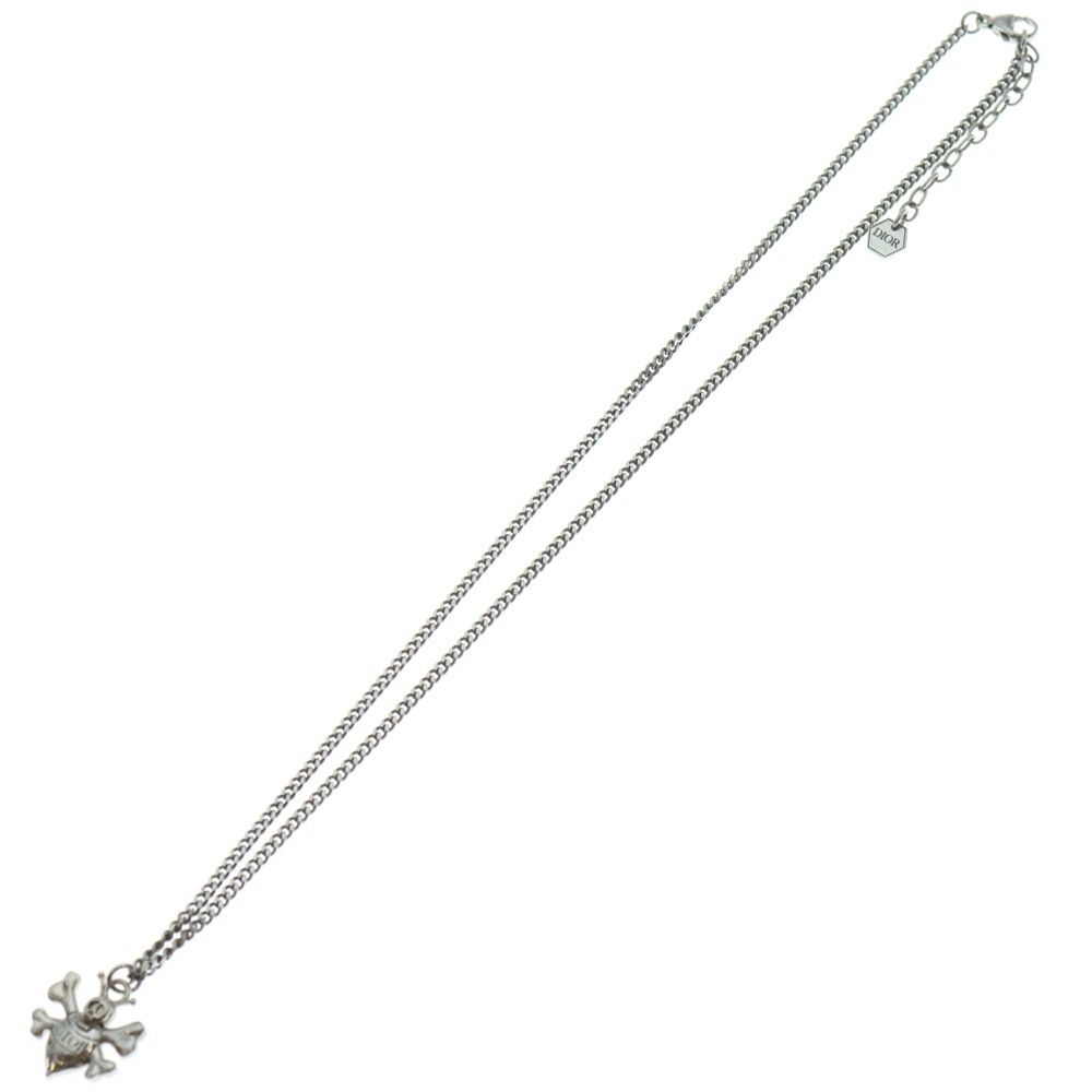 Christian Dior クリスチャンディオール 20AW ×SHAWNSTUSSY BEE NECKLACE ×ショーンステューシー 蜂 シルバー ネックレス