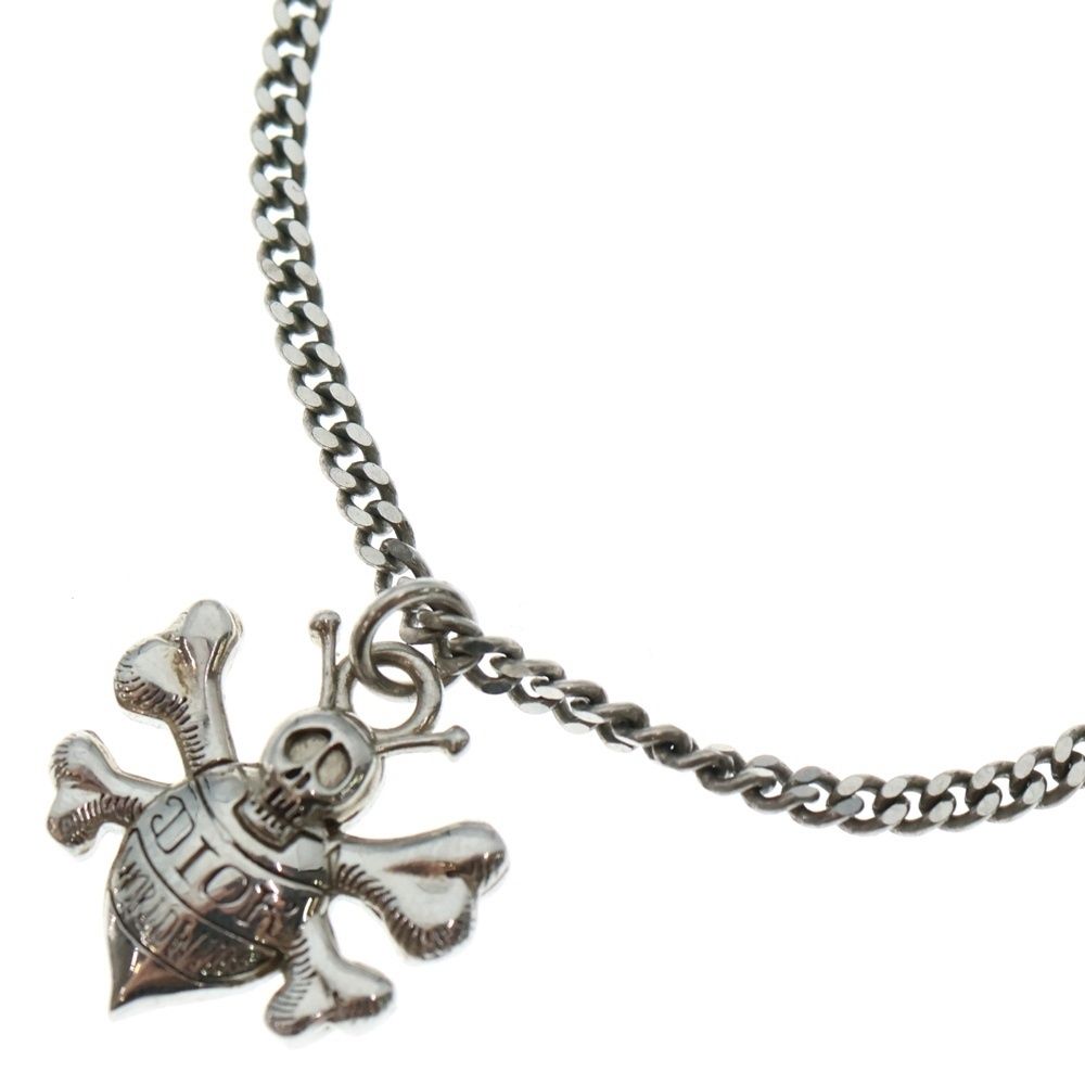 Christian Dior クリスチャンディオール 20AW ×SHAWNSTUSSY BEE NECKLACE ×ショーンステューシー 蜂 シルバー ネックレス