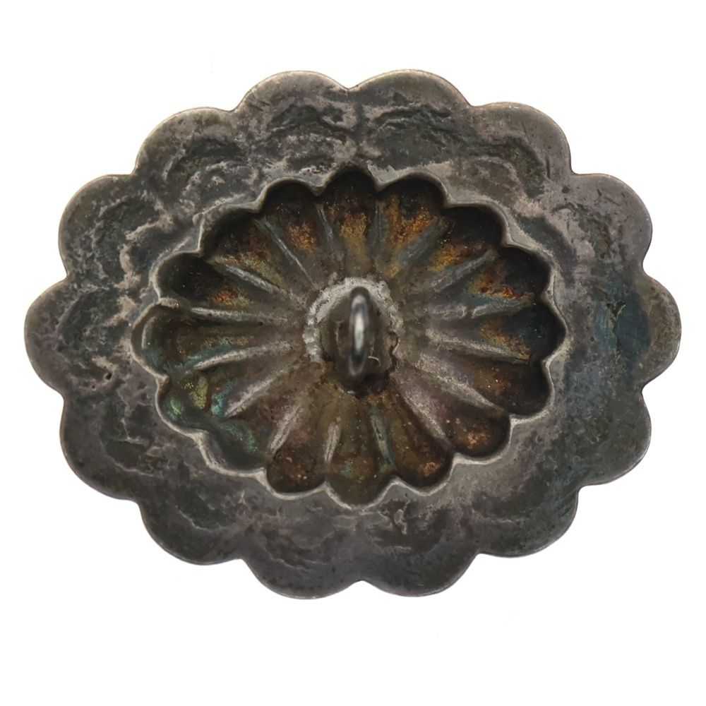 goro s ゴローズ K 18付きフラワーコンチョ横 シルバー ゴールド